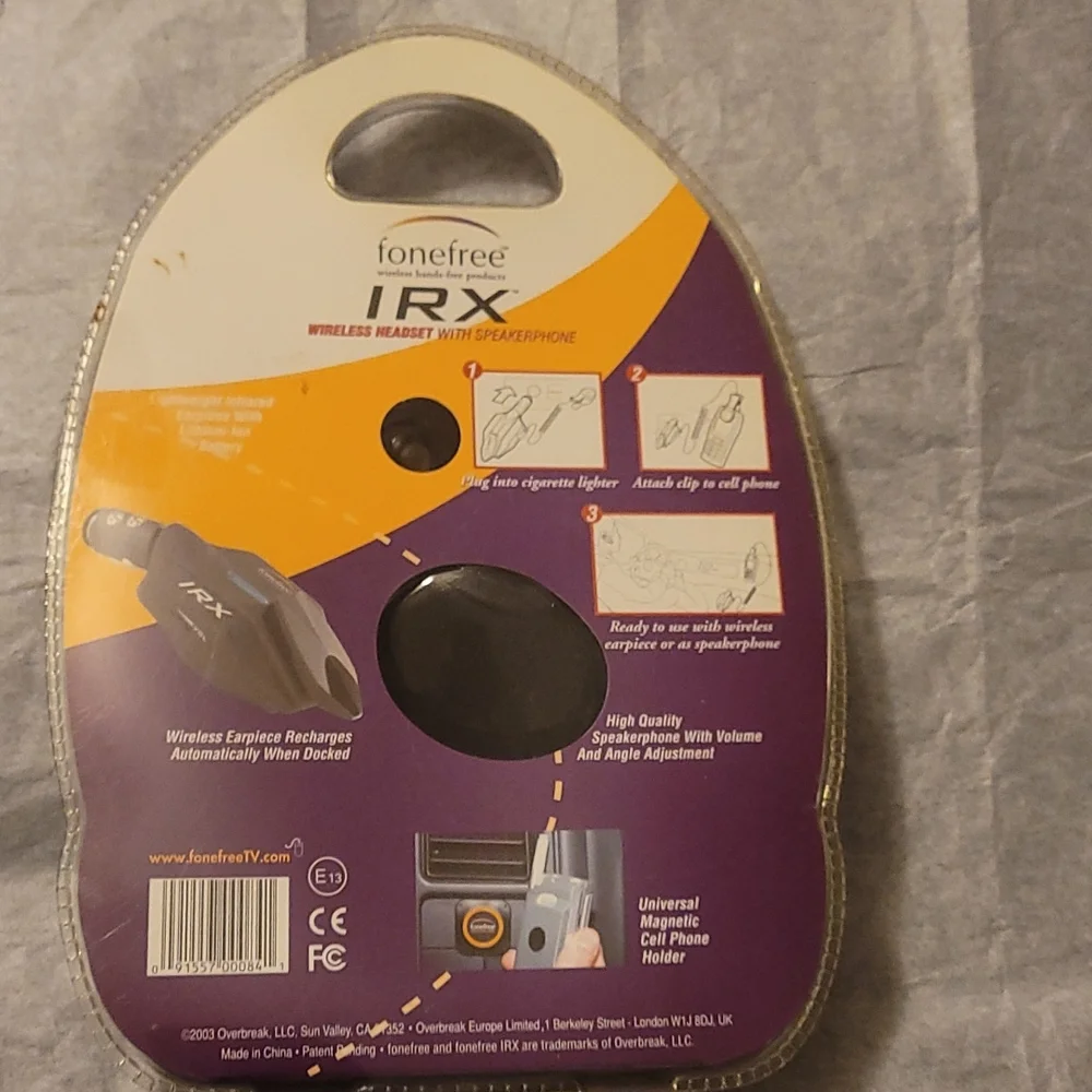 FONEFREE WIRELESS HEADSET